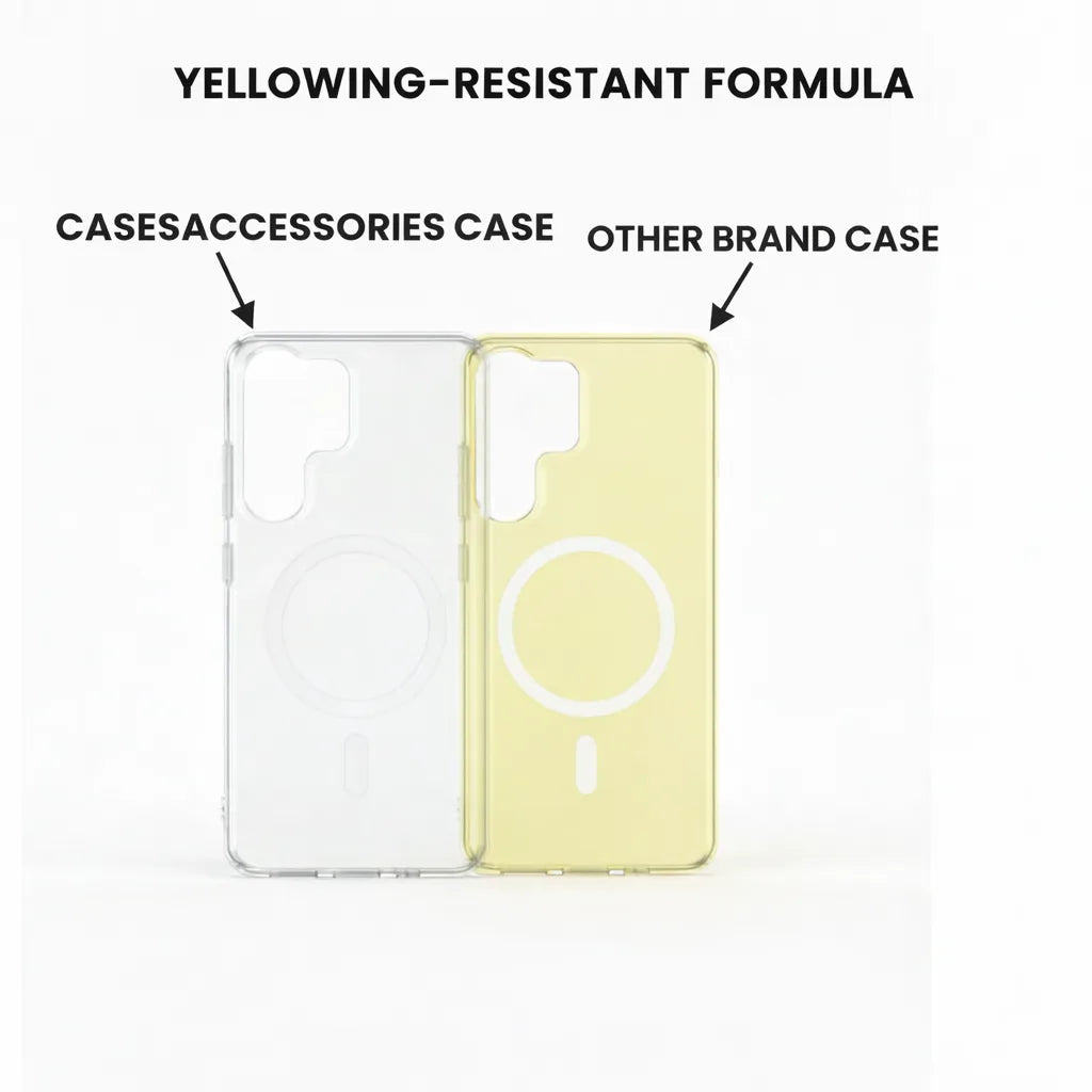 Crystal clear protective case for Samsung Galaxy S22