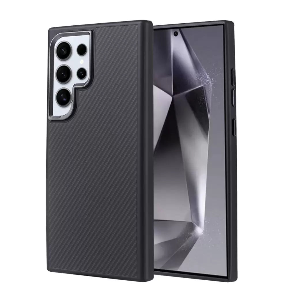 Premium Ultra Smooth Carbon Fiber Case for Samsung