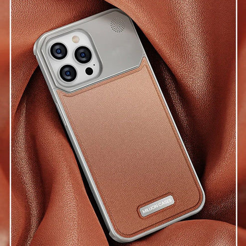 Aero Flex Premium Metallic Leather Case – Sleek, Durable, and Stylish Protection for Your Device.