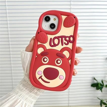 Adorable Lotso Bear Silicone 3D Case.