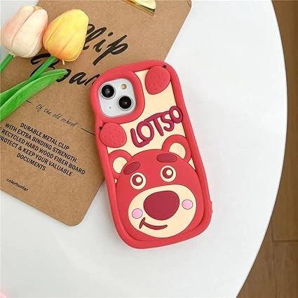 Adorable Lotso Bear Silicone 3D Case.